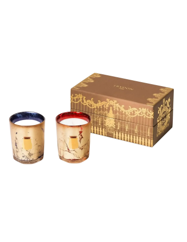 Coffret Bougies Fir et Gloria basket pas cher